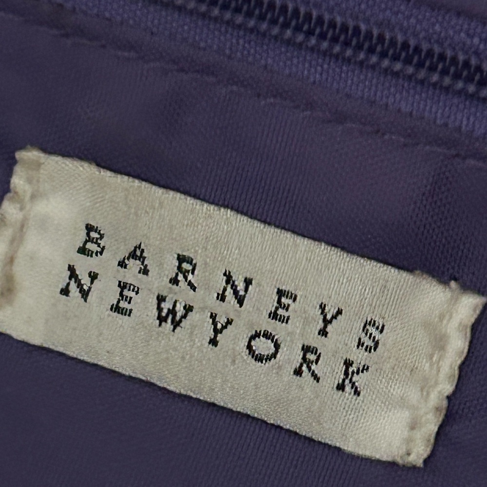Barneys New York Brown Leather Lace-Up Tote Bag Large Slouchy Shoulder Bag Boho - Picture 3 of 16